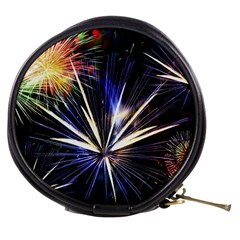 Fireworks Rocket Night Lights Mini Makeup Bag by HermanTelo