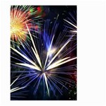 Fireworks Rocket Night Lights Large Garden Flag (Two Sides) Front