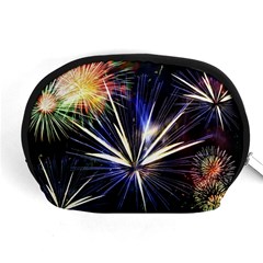 Fireworks Rocket Night Lights Accessory Pouch (medium)