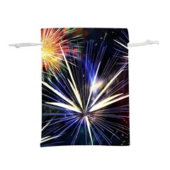 Fireworks Rocket Night Lights Lightweight Drawstring Pouch (s) by HermanTelo