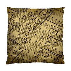 Music Nuts Sheet Standard Cushion Case (two Sides) by Mariart