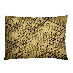 Music Nuts Sheet Pillow Case by Mariart