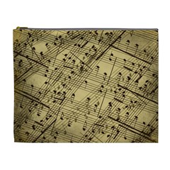 Music Nuts Sheet Cosmetic Bag (xl) by Mariart