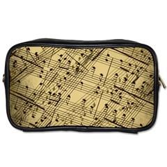 Music Nuts Sheet Toiletries Bag (one Side) by Mariart