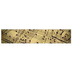 Music Nuts Sheet Small Flano Scarf