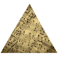 Music Nuts Sheet Wooden Puzzle Triangle