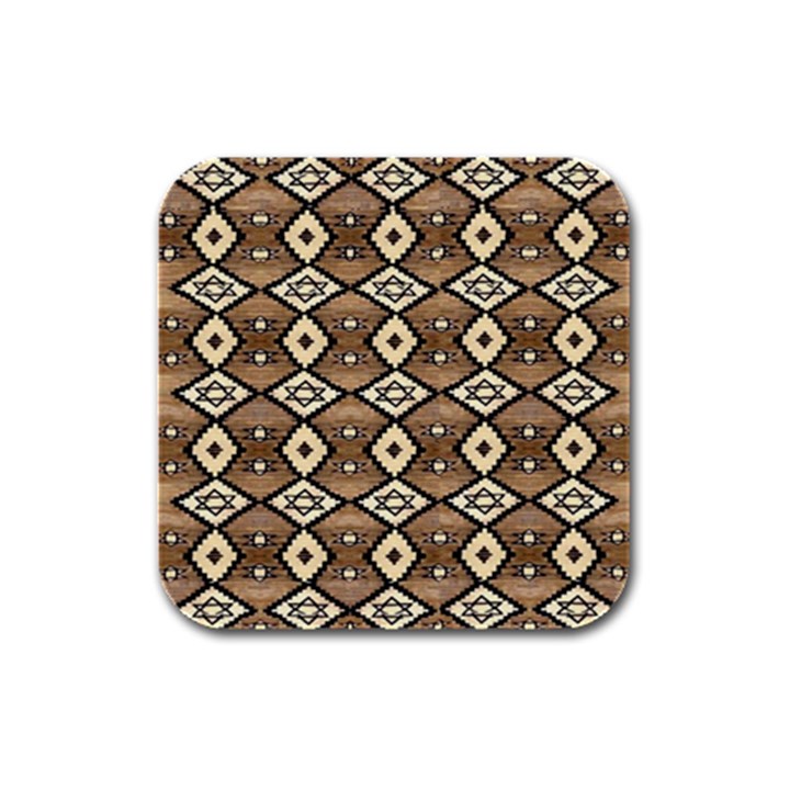 Nr 12 Rubber Square Coaster (4 pack) 