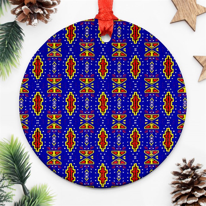 Nr 16 1 Round Ornament (Two Sides)