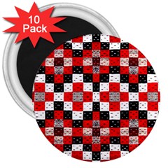 Nr 17 3  Magnets (10 Pack)  by ArtworkByPatrick