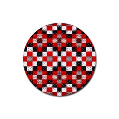 Nr 17 Rubber Round Coaster (4 Pack)  by ArtworkByPatrick