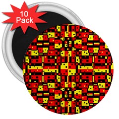 Rby 56 3  Magnets (10 Pack)  by ArtworkByPatrick