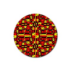 Rby 56 Rubber Coaster (round)  by ArtworkByPatrick