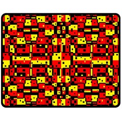 Rby 56 Double Sided Fleece Blanket (medium)  by ArtworkByPatrick