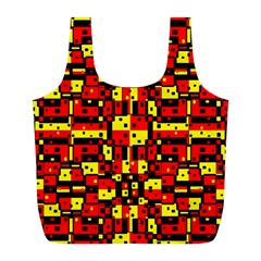 Rby 56 Full Print Recycle Bag (l) by ArtworkByPatrick