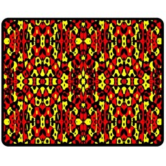 Rby 57 Double Sided Fleece Blanket (medium)  by ArtworkByPatrick