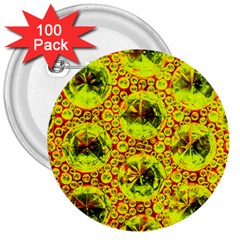 Cut Glass Beads 3  Buttons (100 Pack)  by essentialimage