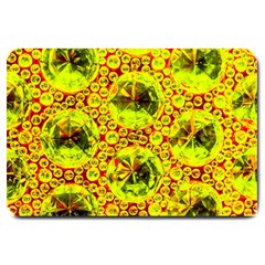 Cut Glass Beads Large Doormat  by essentialimage