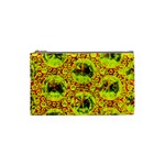 Cut Glass Beads Cosmetic Bag (Small) Front