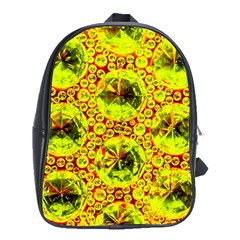 Cut Glass Beads School Bag (xl) by essentialimage