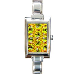 Cut Glass Beads Rectangle Italian Charm Watch by essentialimage