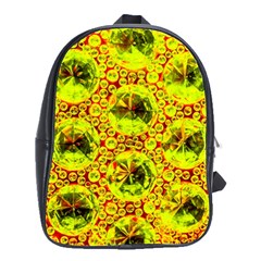 Cut Glass Beads School Bag (large) by essentialimage