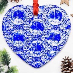 Cut Glass Beads Ornament (heart) by essentialimage