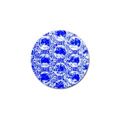 Cut Glass Beads Golf Ball Marker (4 Pack) by essentialimage