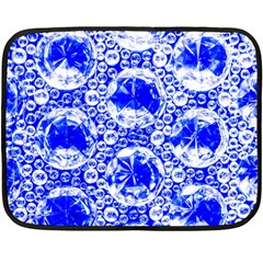 Cut Glass Beads Double Sided Fleece Blanket (mini)  by essentialimage