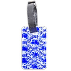 Cut Glass Beads Luggage Tag (one Side) by essentialimage