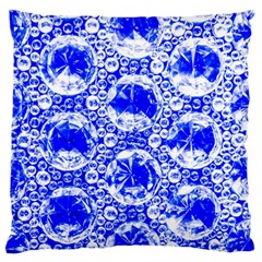 Cut Glass Beads Standard Flano Cushion Case (one Side) by essentialimage