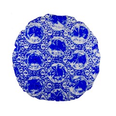 Cut Glass Beads Standard 15  Premium Flano Round Cushions by essentialimage