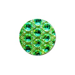 Cut Glass Beads Golf Ball Marker (4 Pack) by essentialimage