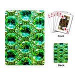 Cut Glass Beads Playing Cards Single Design (Rectangle) Back