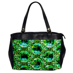 Cut Glass Beads Oversize Office Handbag by essentialimage