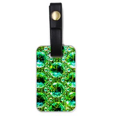 Cut Glass Beads Luggage Tag (one Side) by essentialimage