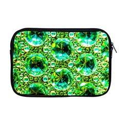 Cut Glass Beads Apple Macbook Pro 17  Zipper Case by essentialimage