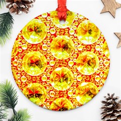 Cut Glass Beads Ornament (round) by essentialimage