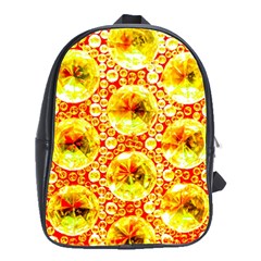 Cut Glass Beads School Bag (large) by essentialimage