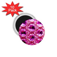 Cut Glass Beads 1 75  Magnets (10 Pack)  by essentialimage