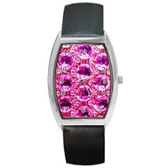 Cut Glass Beads Barrel Style Metal Watch by essentialimage