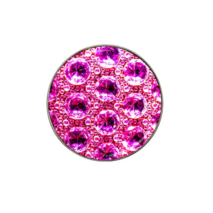 Cut Glass Beads Hat Clip Ball Marker