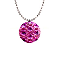 Cut Glass Beads 1  Button Necklace by essentialimage