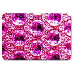 Cut Glass Beads Large Doormat  by essentialimage