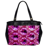 Cut Glass Beads Oversize Office Handbag Front