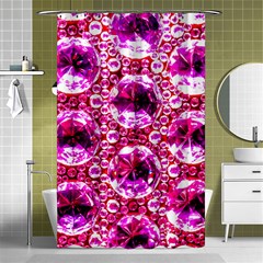 Cut Glass Beads Shower Curtain 48  X 72  (small)  by essentialimage