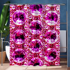 Cut Glass Beads Shower Curtain 60  X 72  (medium)  by essentialimage