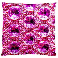 Cut Glass Beads Large Cushion Case (two Sides) by essentialimage