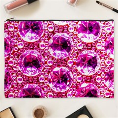 Cut Glass Beads Cosmetic Bag (xxxl) by essentialimage