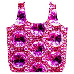 Cut Glass Beads Full Print Recycle Bag (xl) by essentialimage