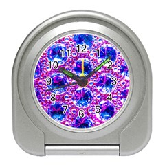 Cut Glass Beads Travel Alarm Clock by essentialimage